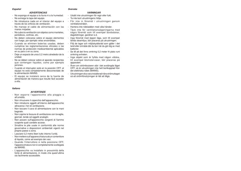 Marantz SR4021 User Manual | Page 4 / 23