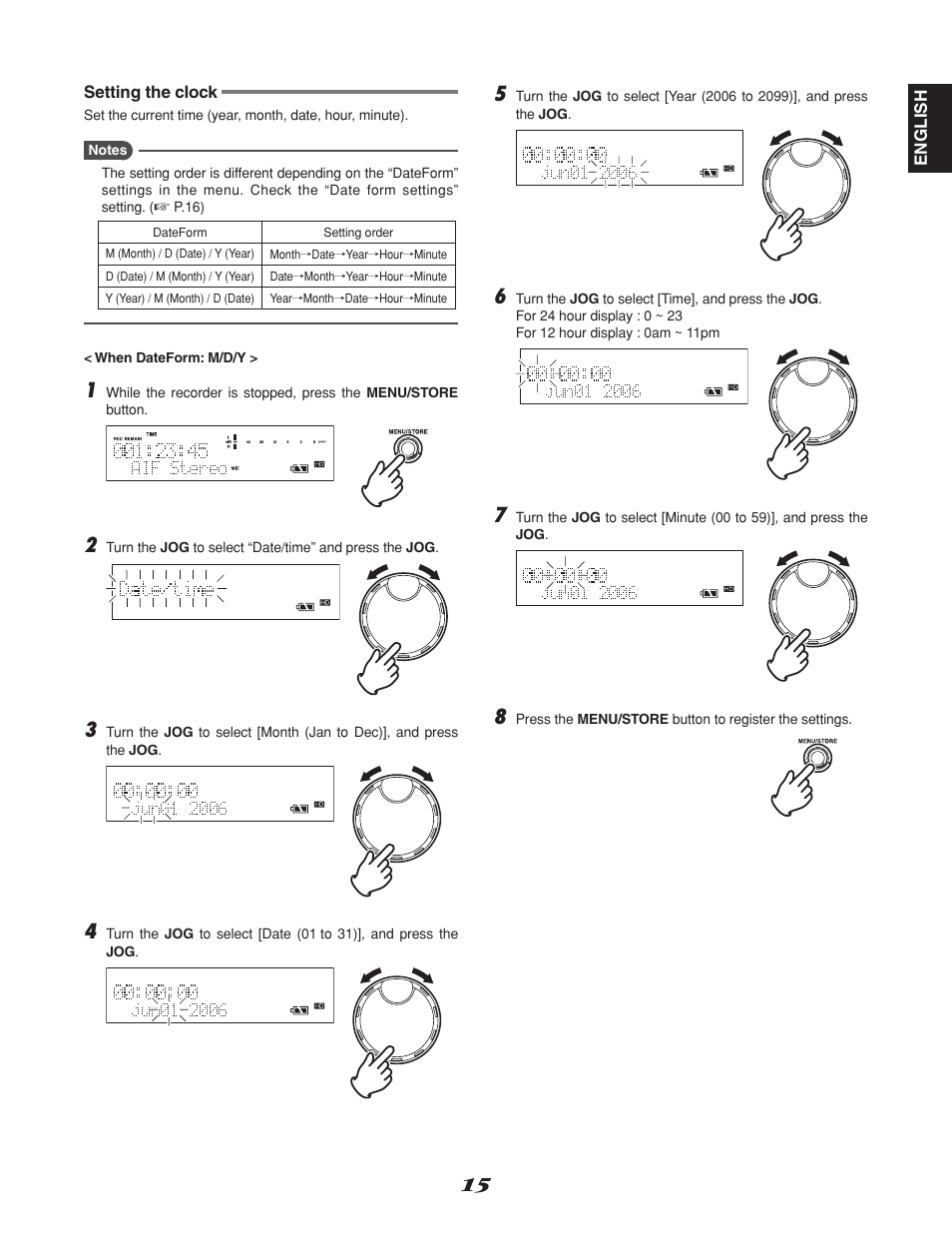 Marantz CDR310 User Manual | Page 23 / 59