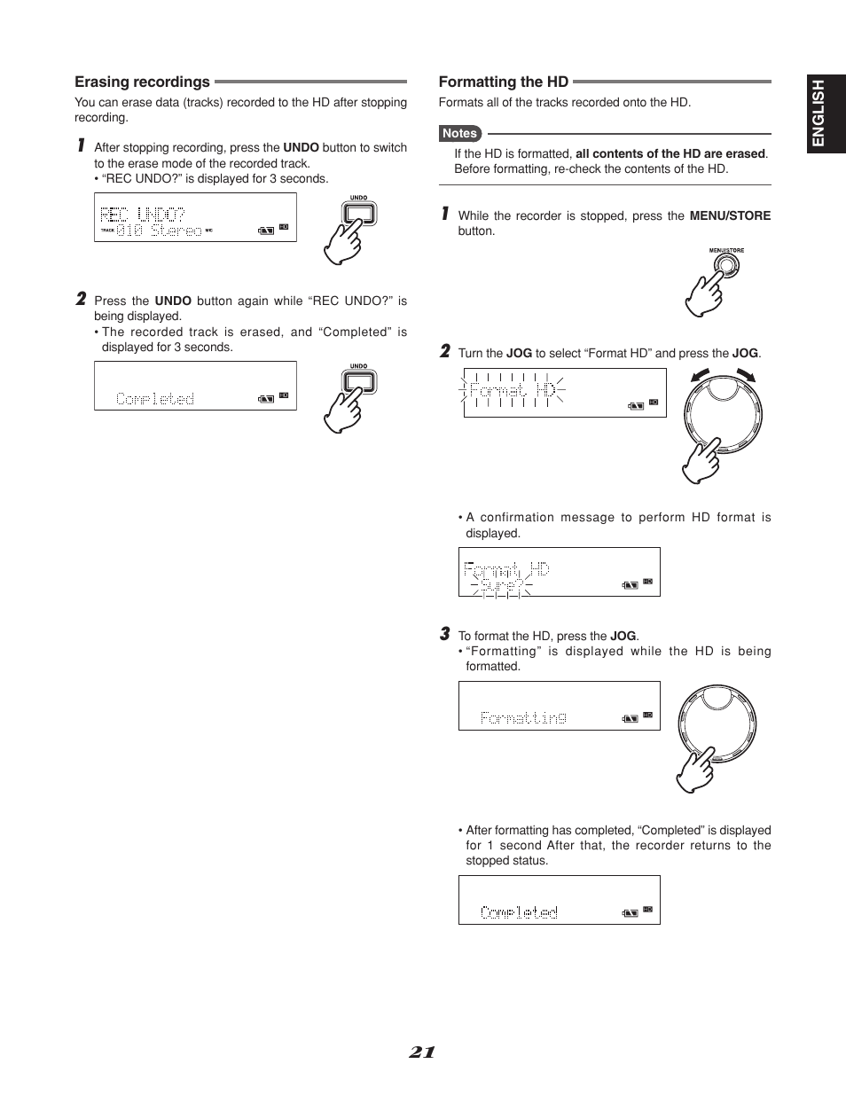 Marantz CDR310 User Manual | Page 29 / 59