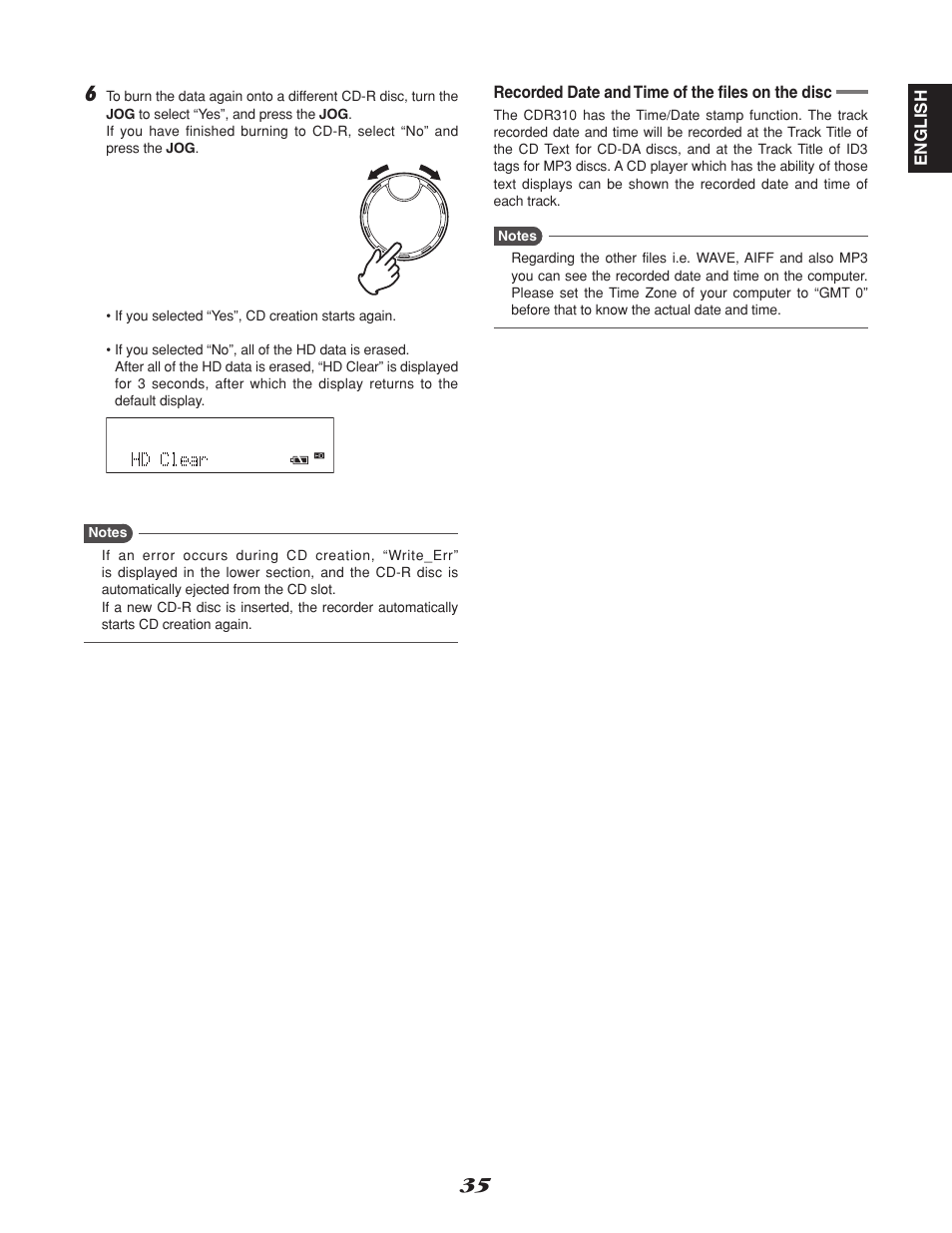 Marantz CDR310 User Manual | Page 43 / 59