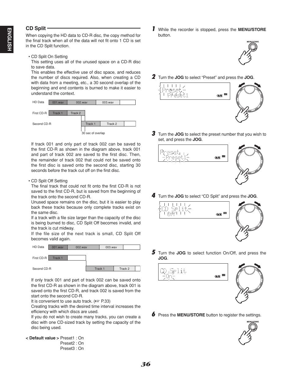 Marantz CDR310 User Manual | Page 44 / 59