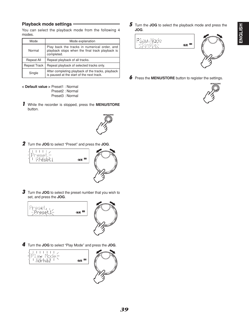 Marantz CDR310 User Manual | Page 47 / 59