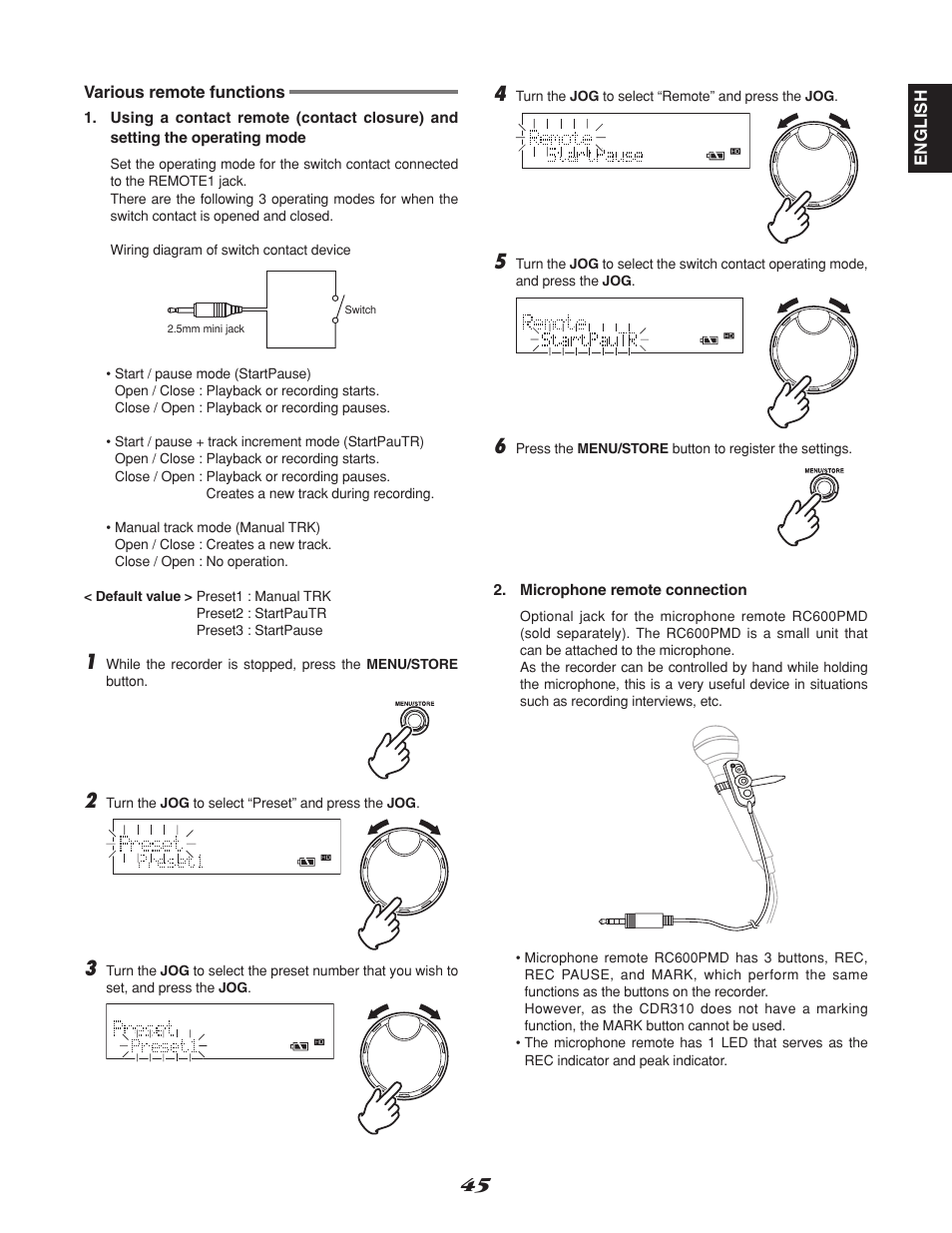 Marantz CDR310 User Manual | Page 53 / 59