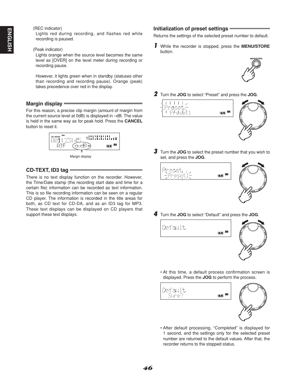 Marantz CDR310 User Manual | Page 54 / 59