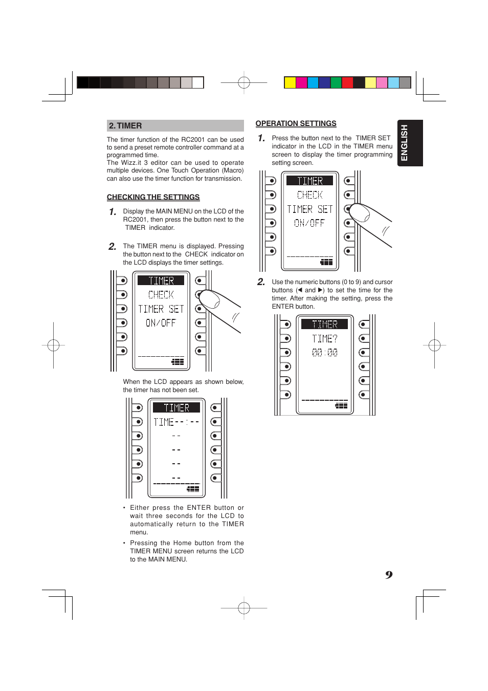 Marantz RC2001 User Manual | Page 11 / 22