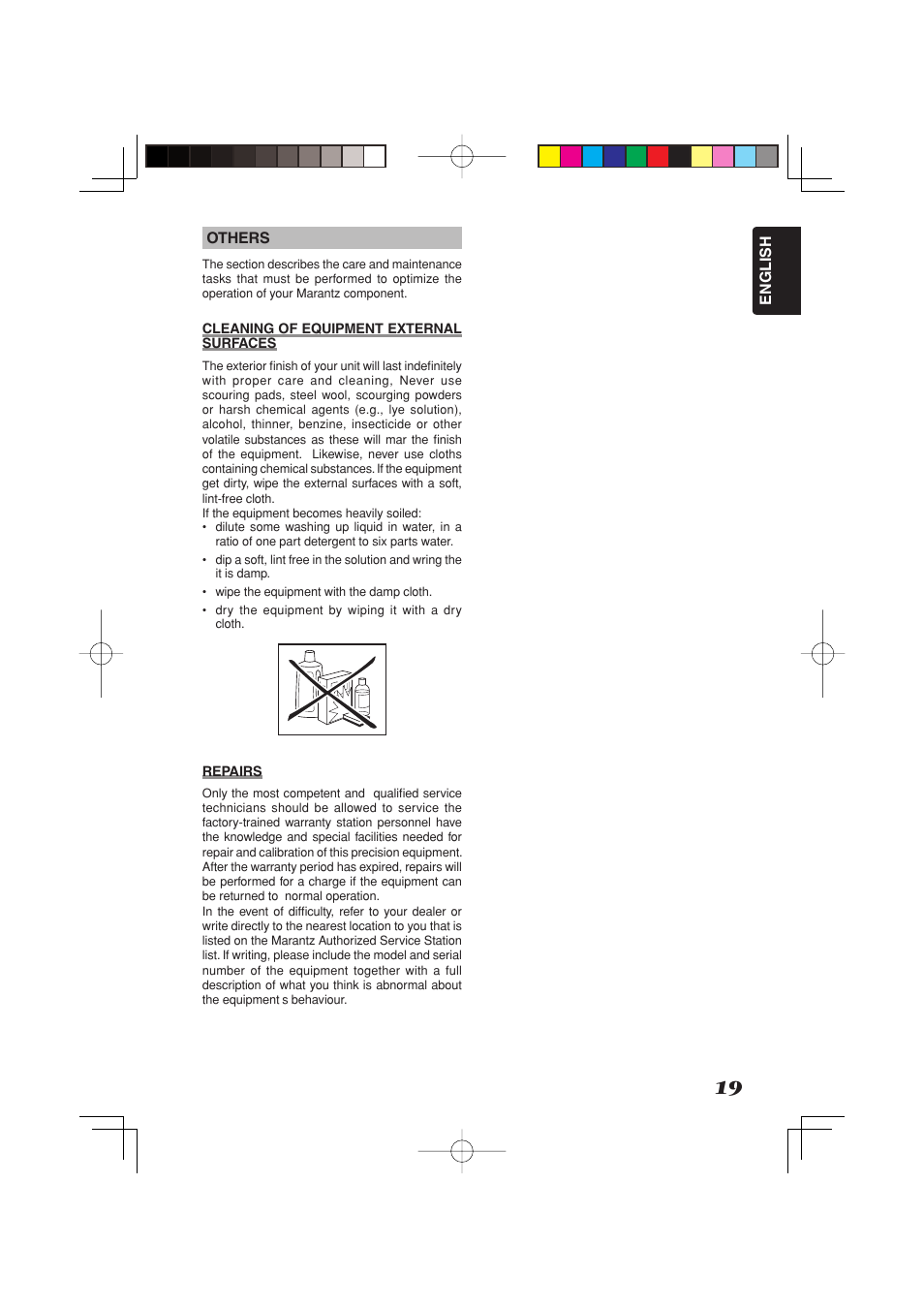 Marantz RC2001 User Manual | Page 21 / 22