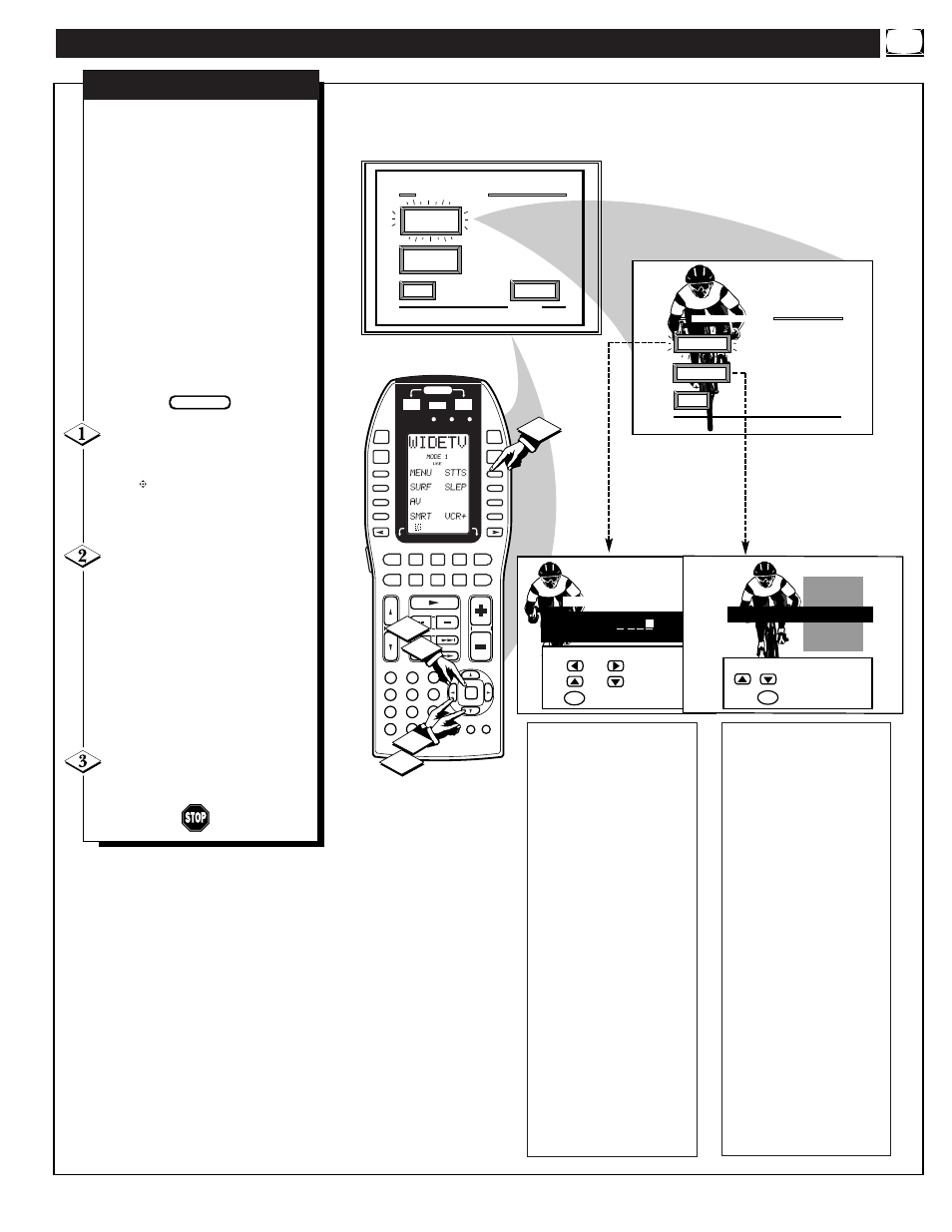 Eature, Ontrols, Continued | Marantz PV5580/PV6080 User Manual | Page 25 / 53