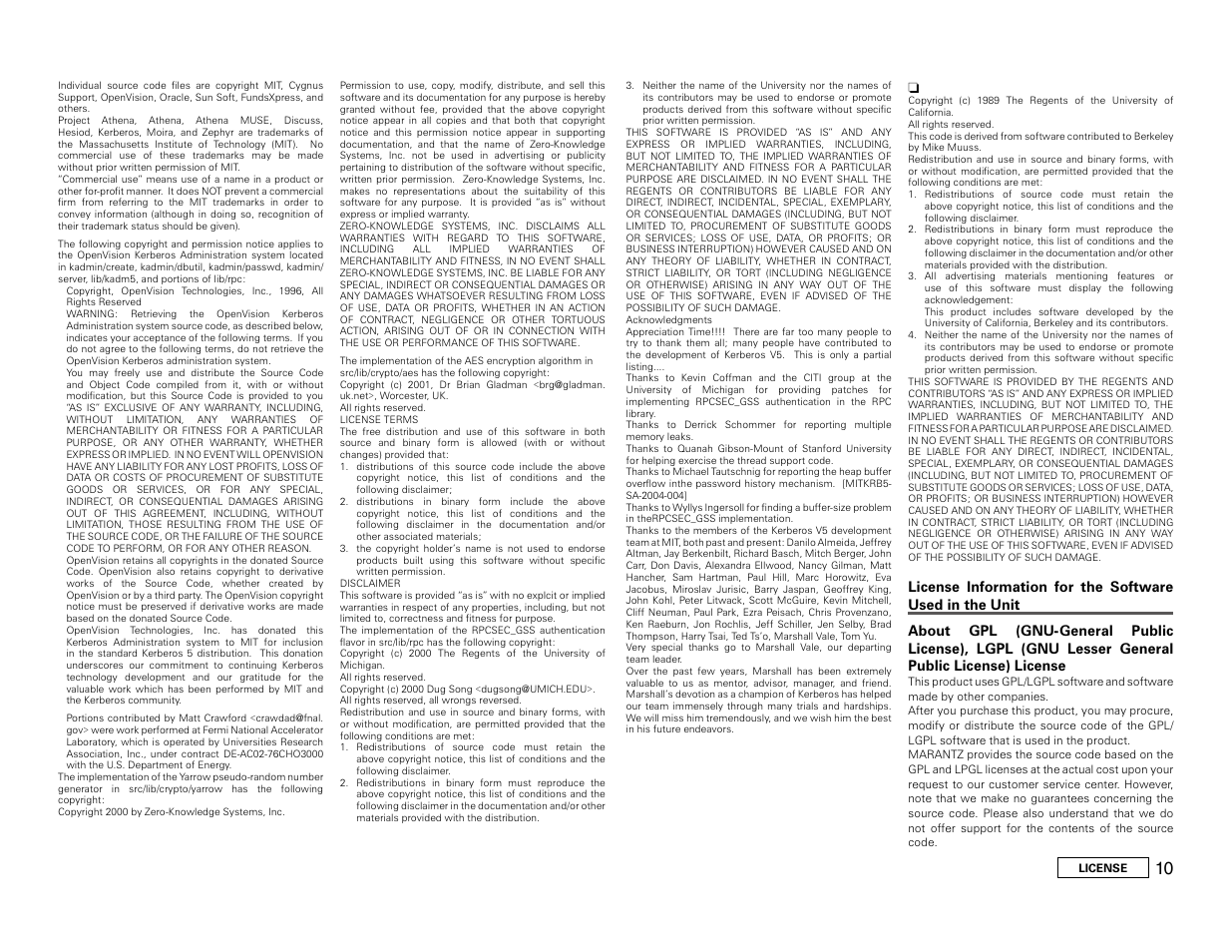 Marantz UD9004 User Manual | Page 71 / 77