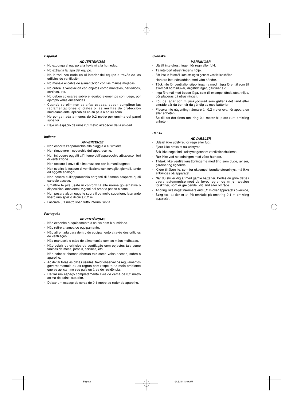 Marantz PM-11S1 User Manual | Page 4 / 29