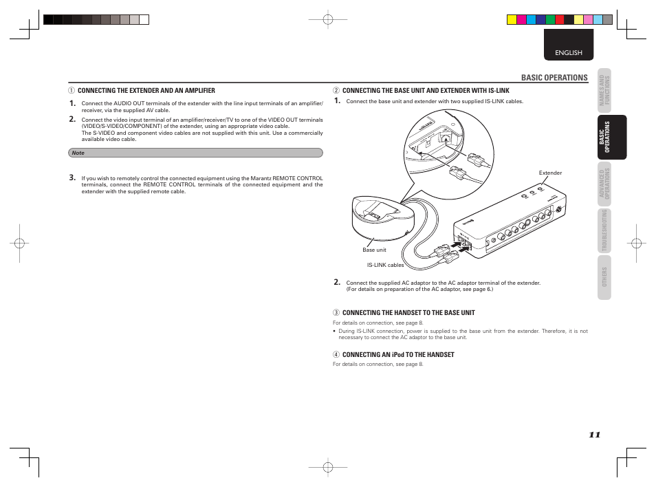 Component s-video vid eo | Marantz IS301 User Manual | Page 17 / 26