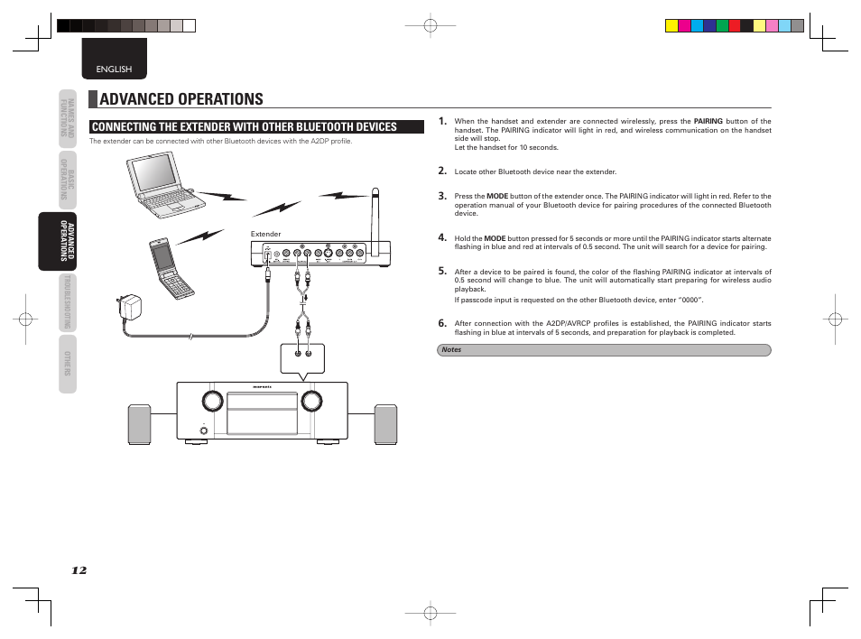 Advanced operations | Marantz IS301 User Manual | Page 18 / 26