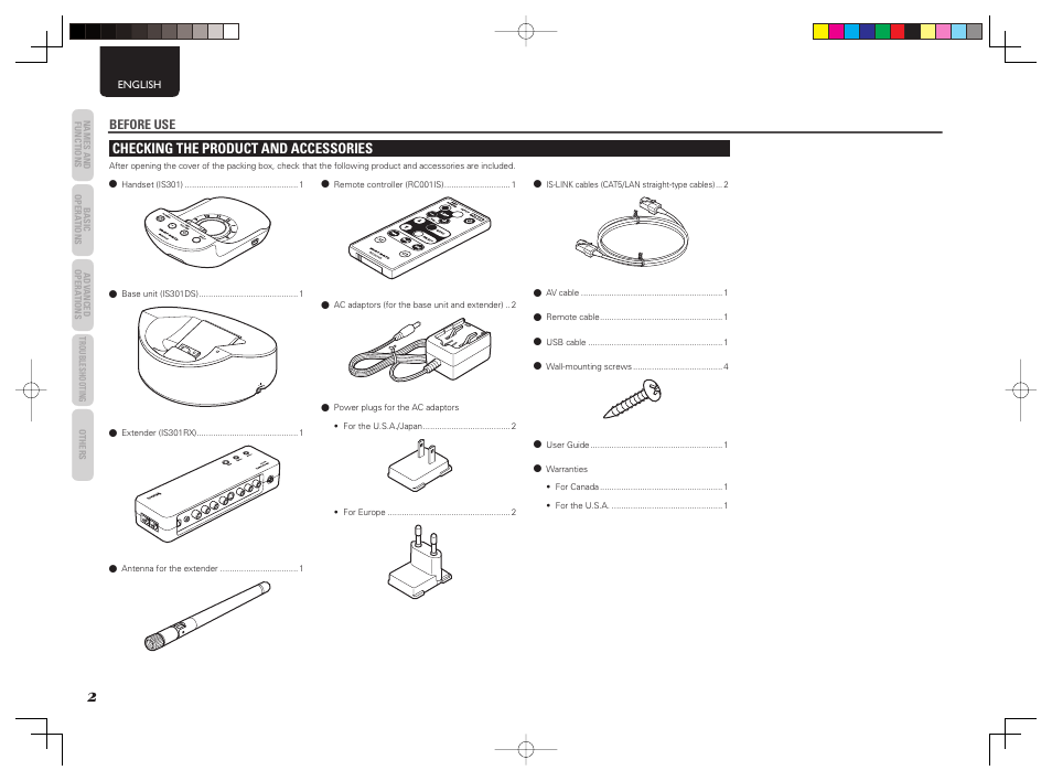 Videoco mp onen t s-vi de o | Marantz IS301 User Manual | Page 8 / 26