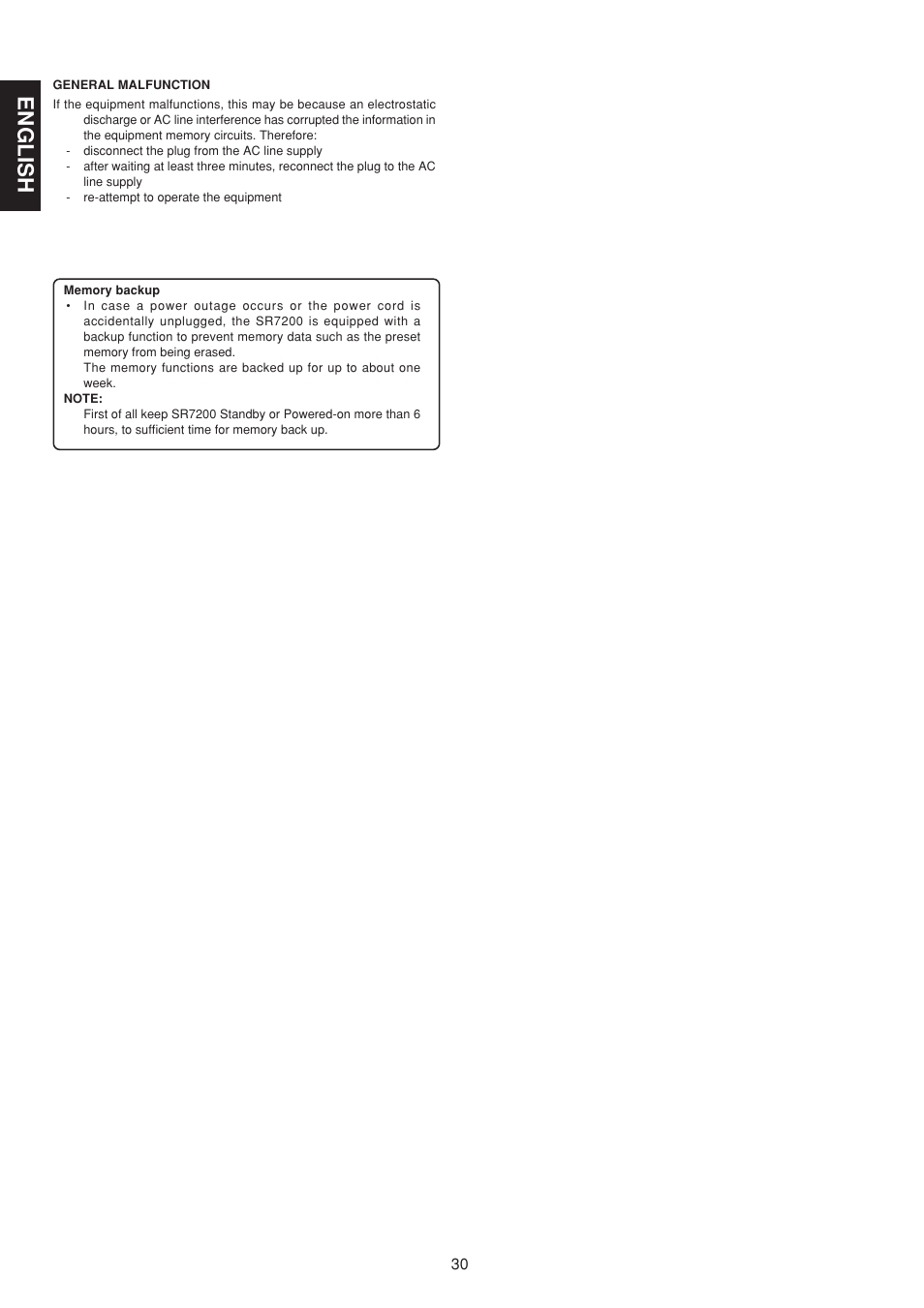 English | Marantz SR7200 User Manual | Page 37 / 39