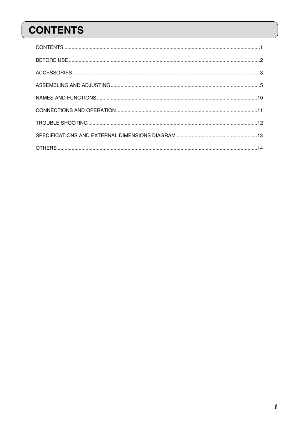 Marantz TT-15S1 User Manual | Page 5 / 19