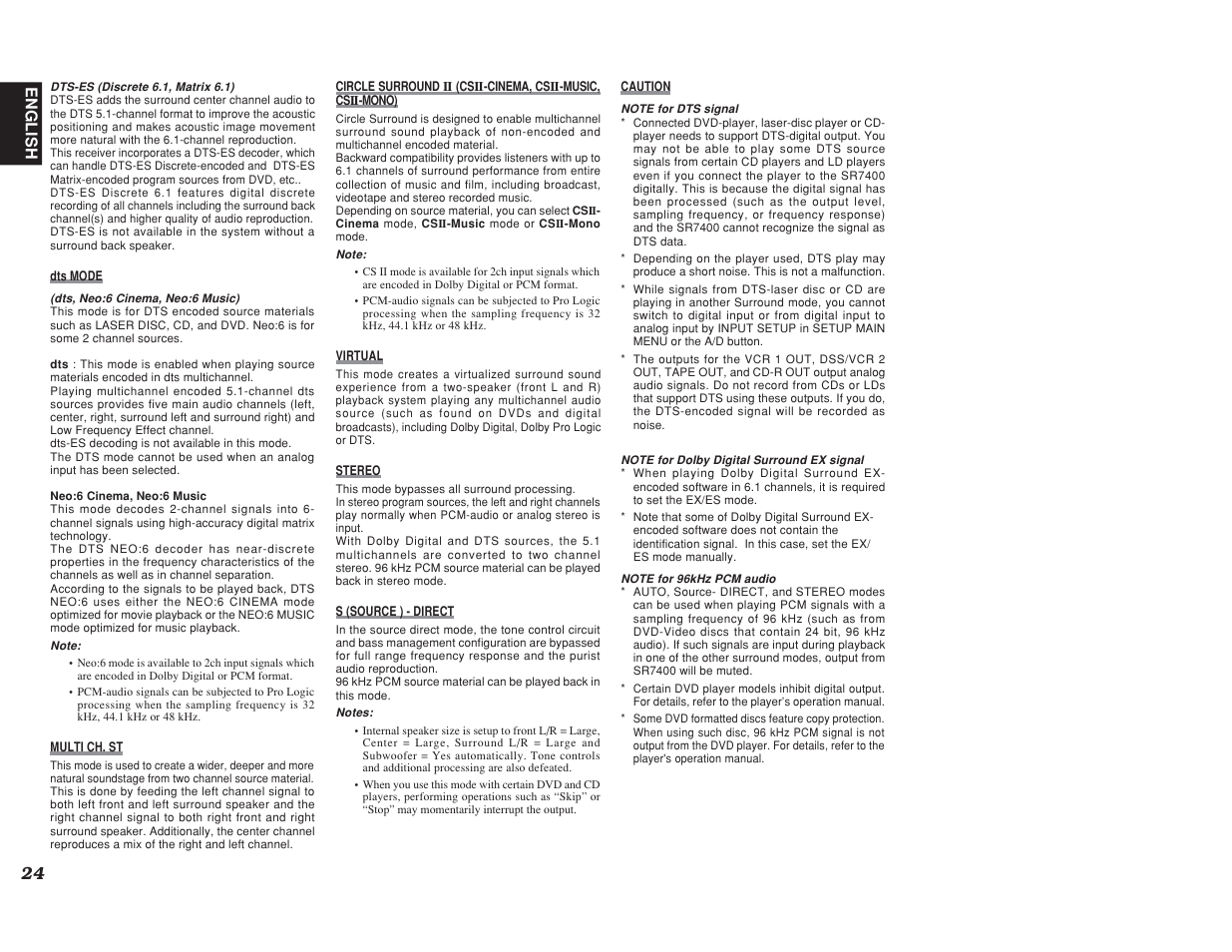 Marantz SR7400 User Manual | Page 27 / 52