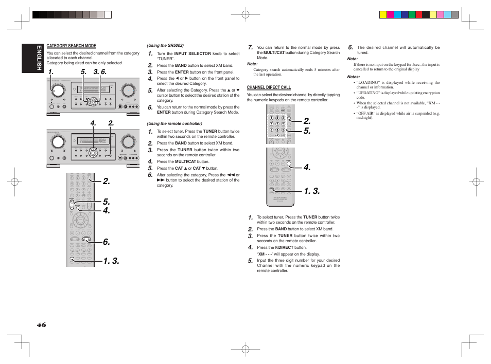 Marantz SR4002/SR5002 User Manual | Page 49 / 60