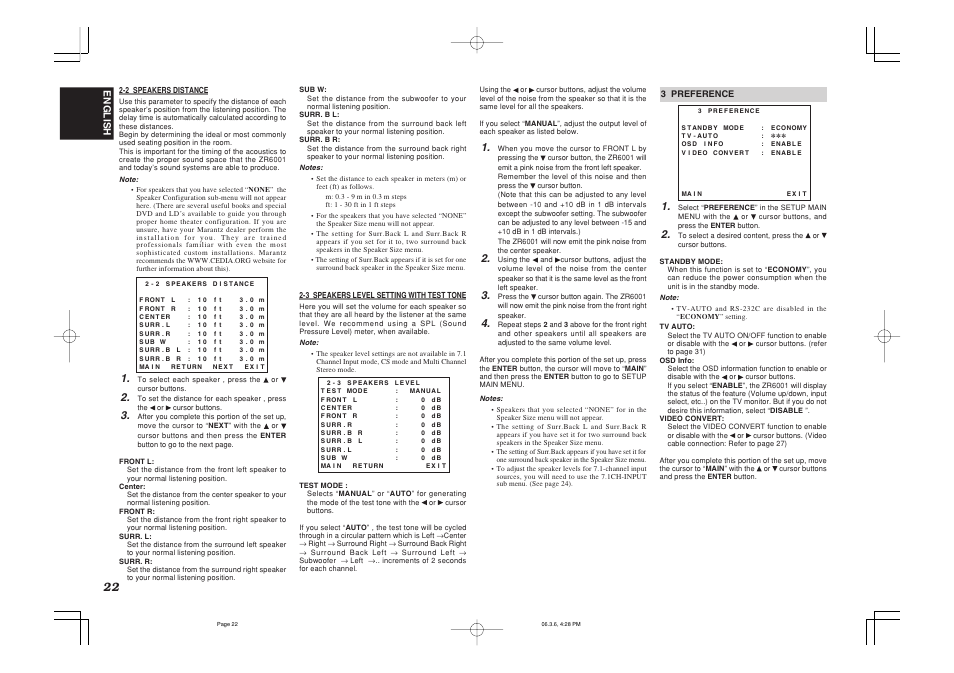 Marantz ZR6001 User Manual | Page 25 / 56