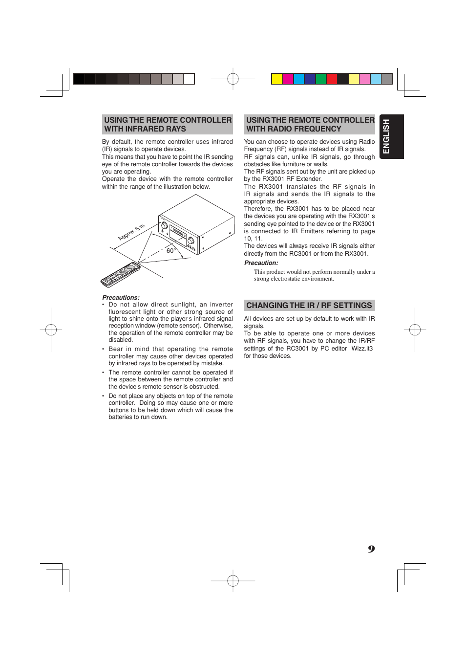 Marantz RC3001 User Manual | Page 14 / 34