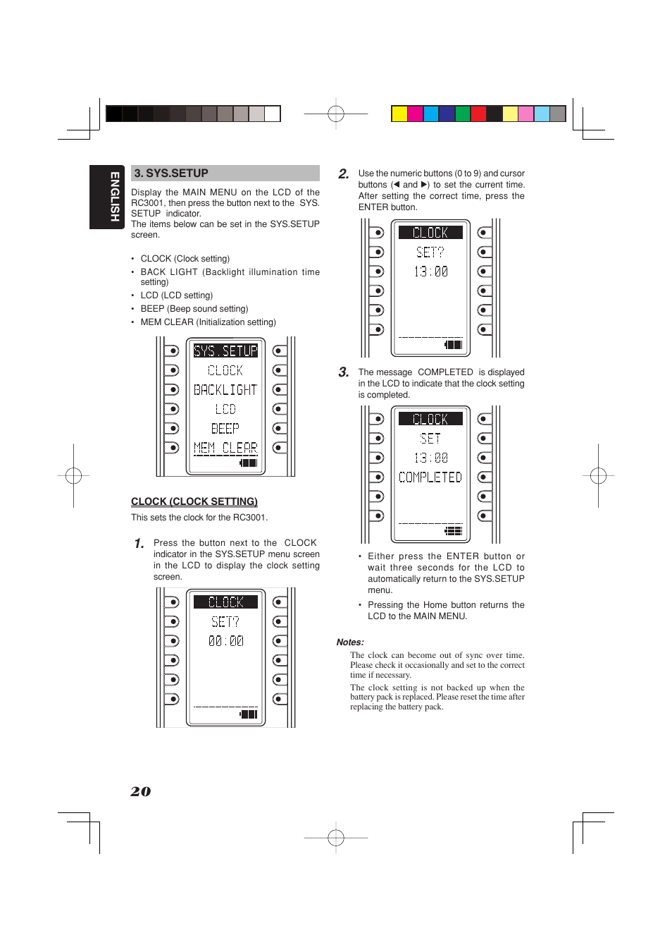 Marantz RC3001 User Manual | Page 25 / 34