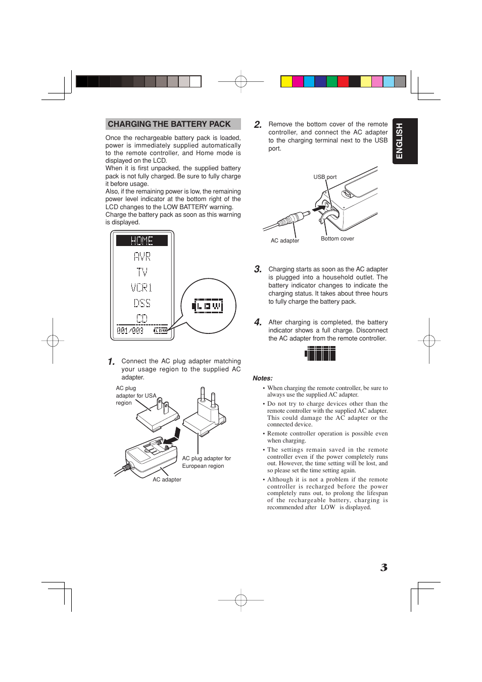 Marantz RC3001 User Manual | Page 8 / 34