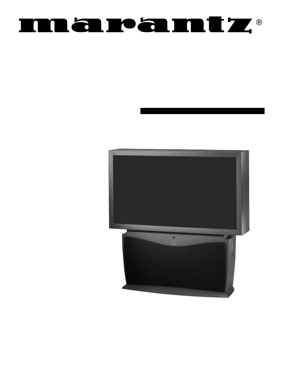 Marantz PV5580 User Manual | 56 pages