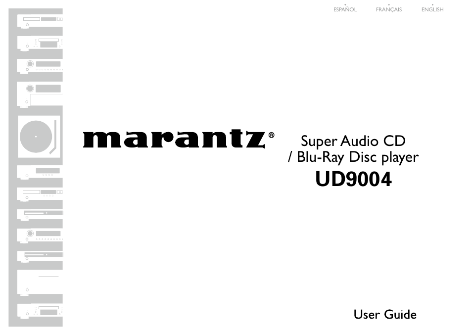 Marantz 541110297226M User Manual | 72 pages