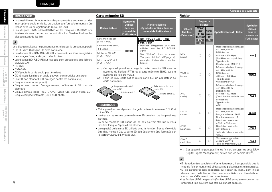 Marantz 541110297226M User Manual | Page 8 / 72