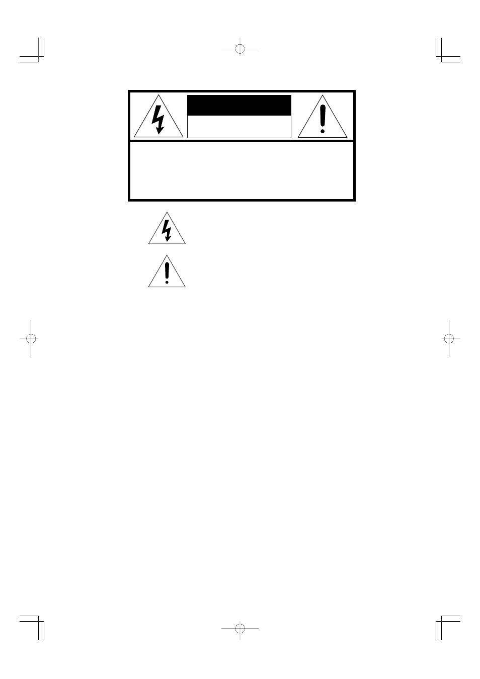 Caution, Warning | Marantz SR4000 User Manual | Page 2 / 30