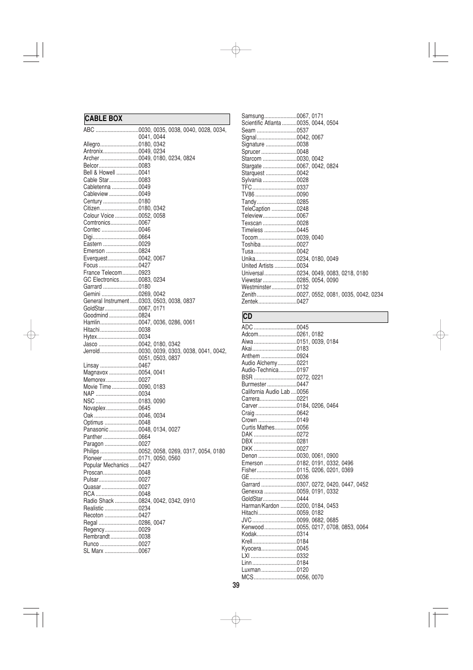 Marantz SR4000 User Manual | Page 25 / 30