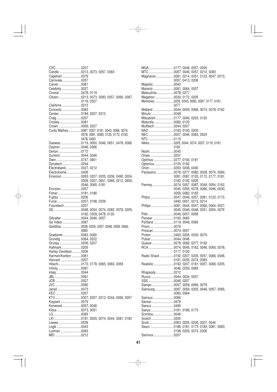 Marantz SR4000 User Manual | Page 27 / 30