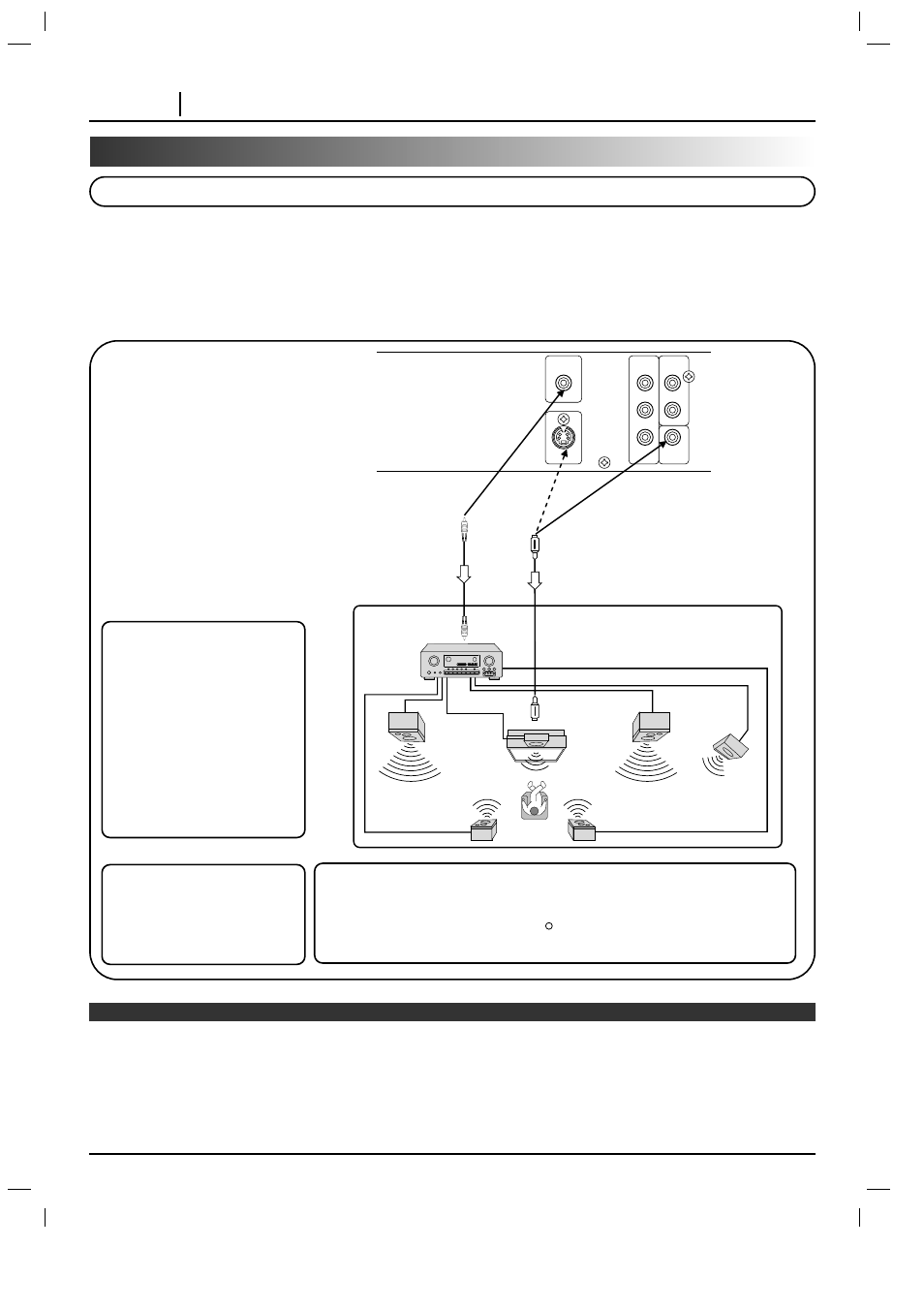 Connecting to optional audio system, Enjoying dolby digital (ac-3) sound, Page 14 connections | Dvd recorded in dolby digital (ac-3) | Marantz DV3100 User Manual | Page 14 / 41