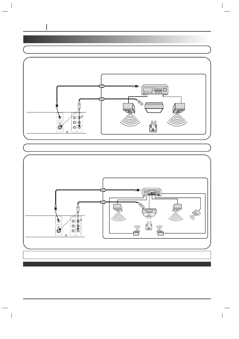 Page 16 connections, Connection example | Marantz DV3100 User Manual | Page 16 / 41