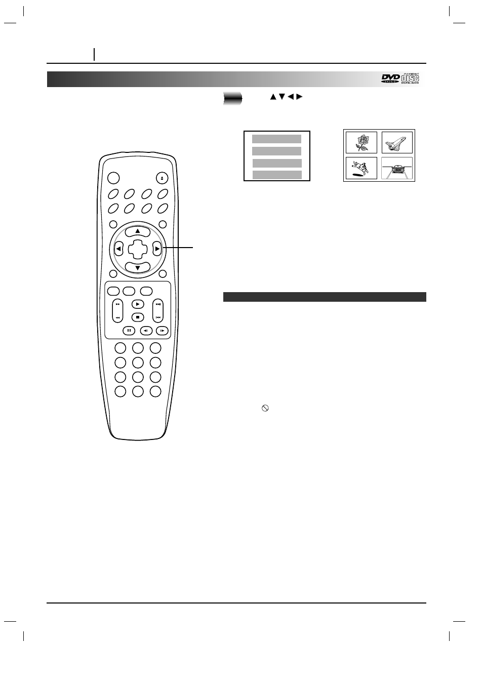 Basic playback, Page 18 basic operation, Press | 12 3 4 or | Marantz DV3100 User Manual | Page 18 / 41