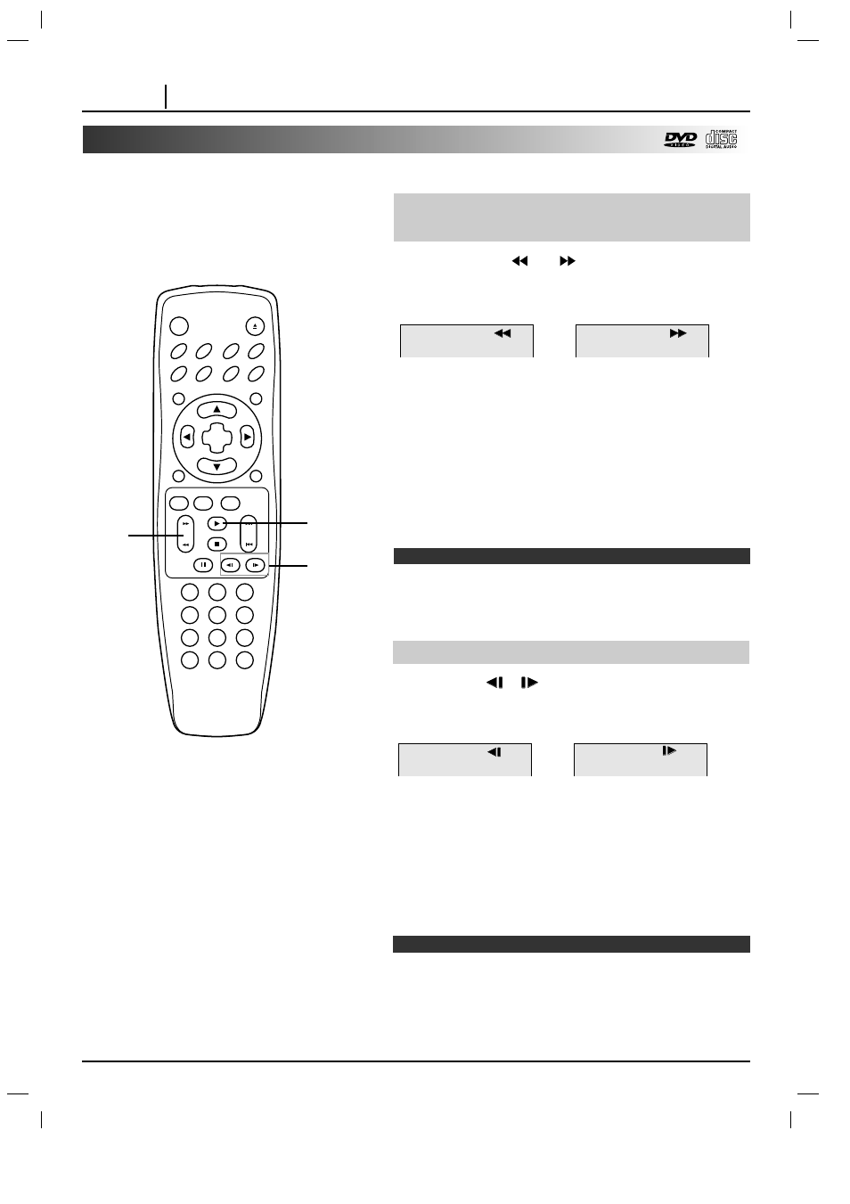 Basic playback, Page 20 basic operation, Press the scan or button during playback | Press slow, During playback, Scan play slow | Marantz DV3100 User Manual | Page 20 / 41