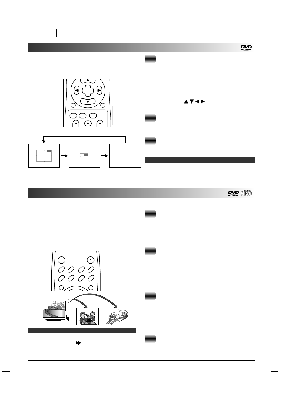 Zoom feature random play | Marantz DV3100 User Manual | Page 28 / 41