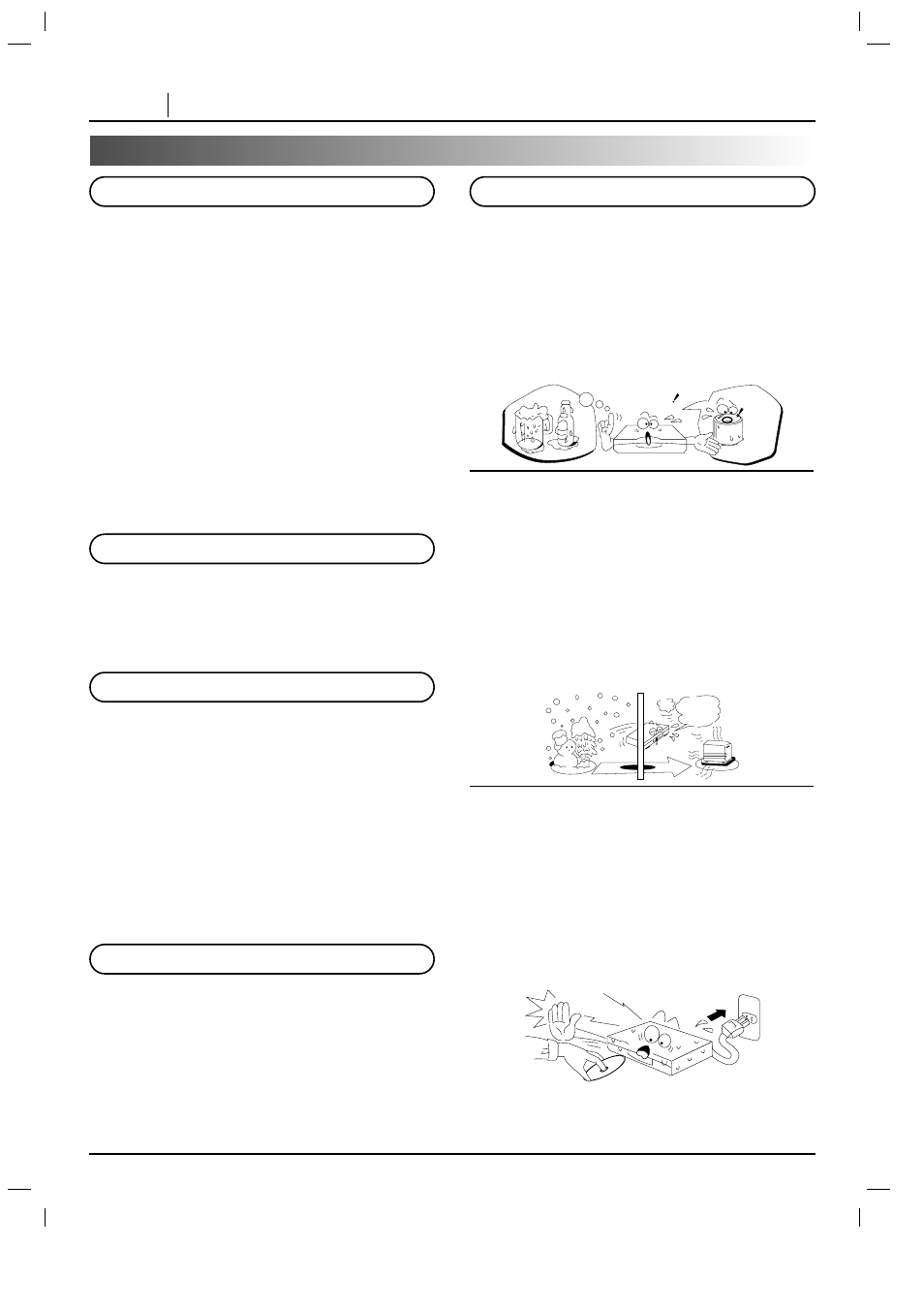 Precautions, Wait | Marantz DV3100 User Manual | Page 6 / 41