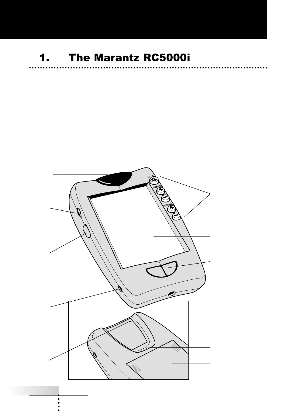 Introduction, The marantz rc5000i, Introduction 2 1. the marantz rc5000i | Marantz RC5000i User Manual | Page 4 / 64