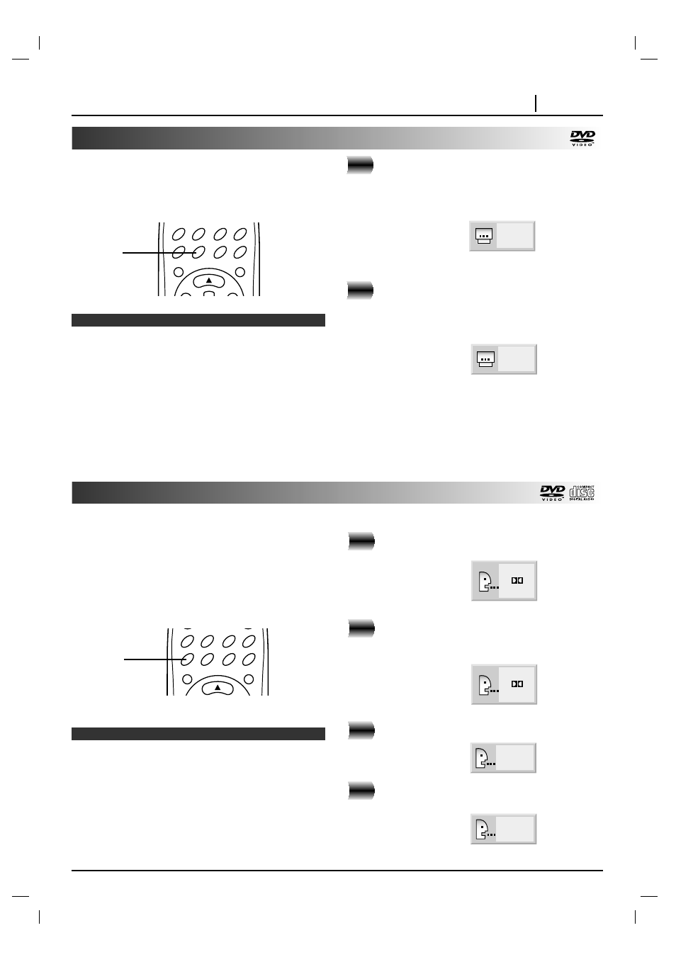 Changing subtitle language, Changing audio soundtrack language, Advanced operation page 25 | Press subtitle during playback, Dvd press audio during play | Marantz DV4200 User Manual | Page 25 / 45