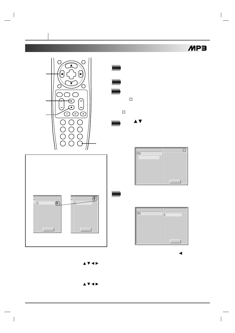 Page 32 advanced operation, Load an mp3 disc, Press | Press play to play, After playback all tracks programmed, Clearing the program | Marantz DV4200 User Manual | Page 32 / 45