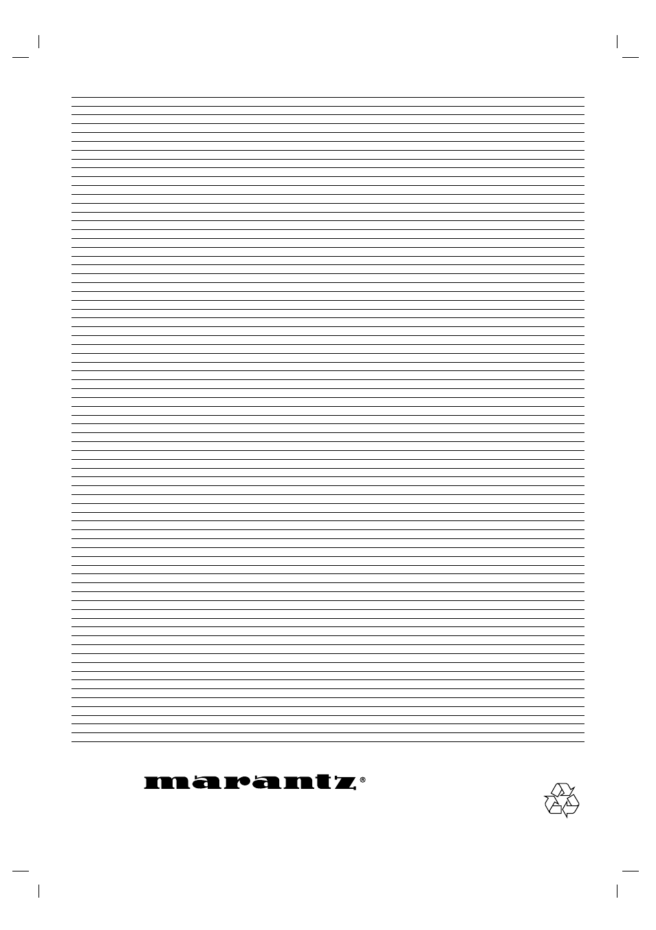 Marantz DV4200 User Manual | Page 45 / 45