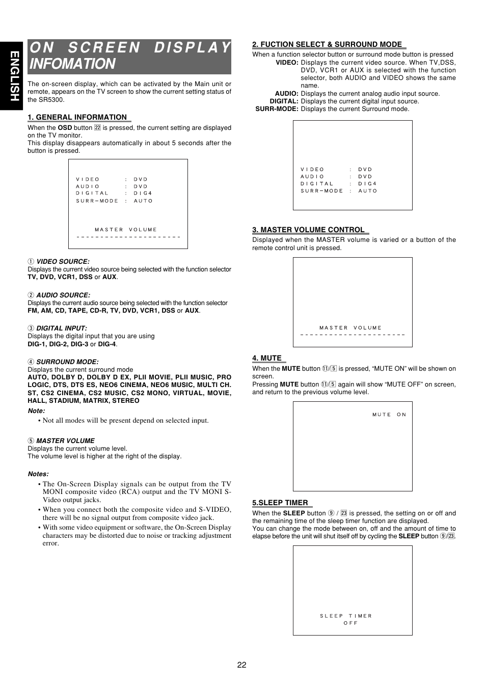English | Marantz SR5300 User Manual | Page 28 / 40