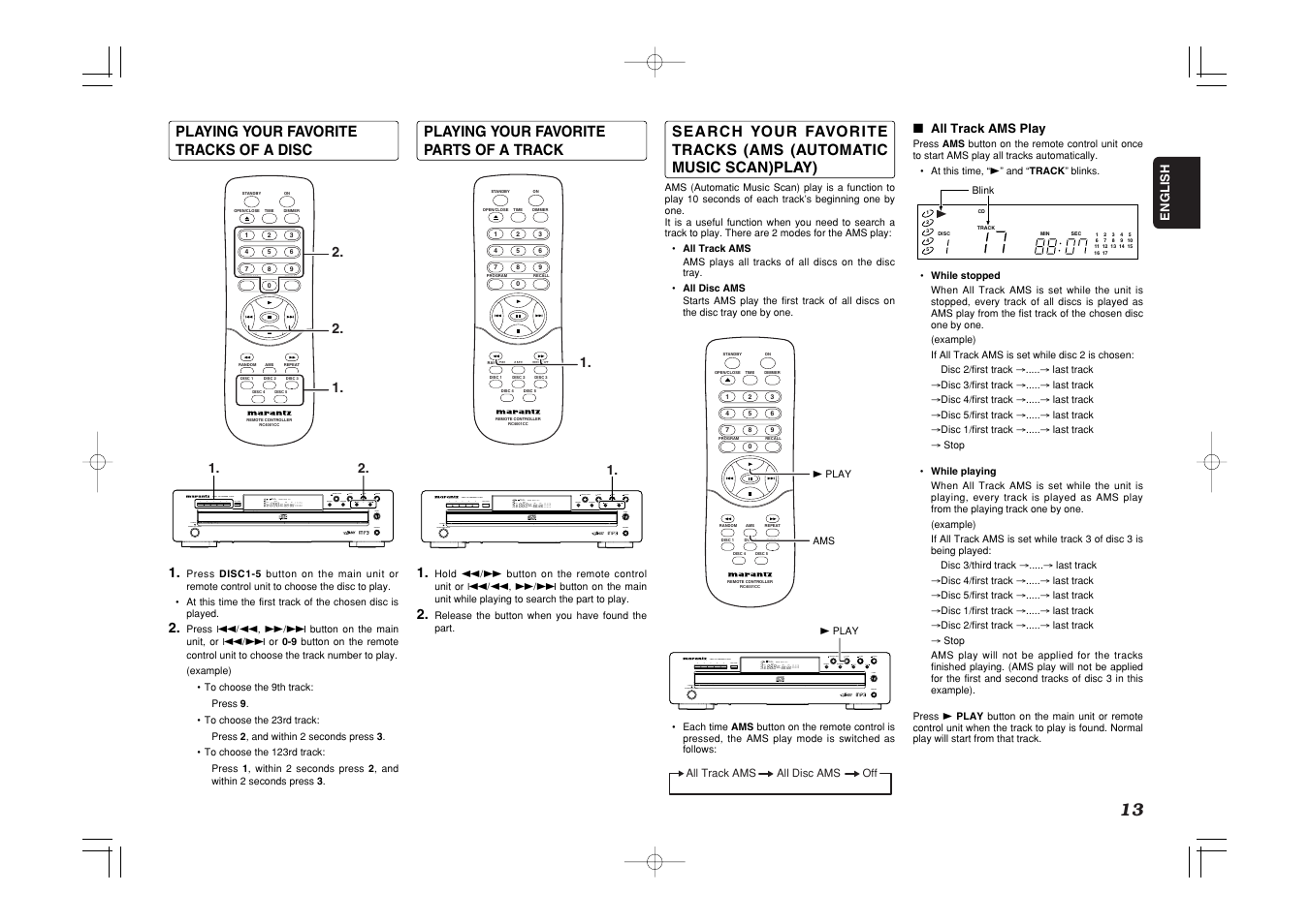 Marantz CC4001 User Manual | Page 16 / 24