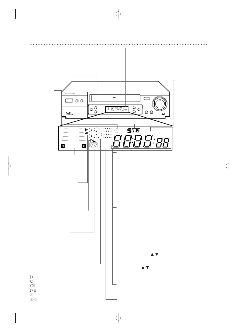 Display panel 21 | Marantz MV5100 User Manual | Page 21 / 82