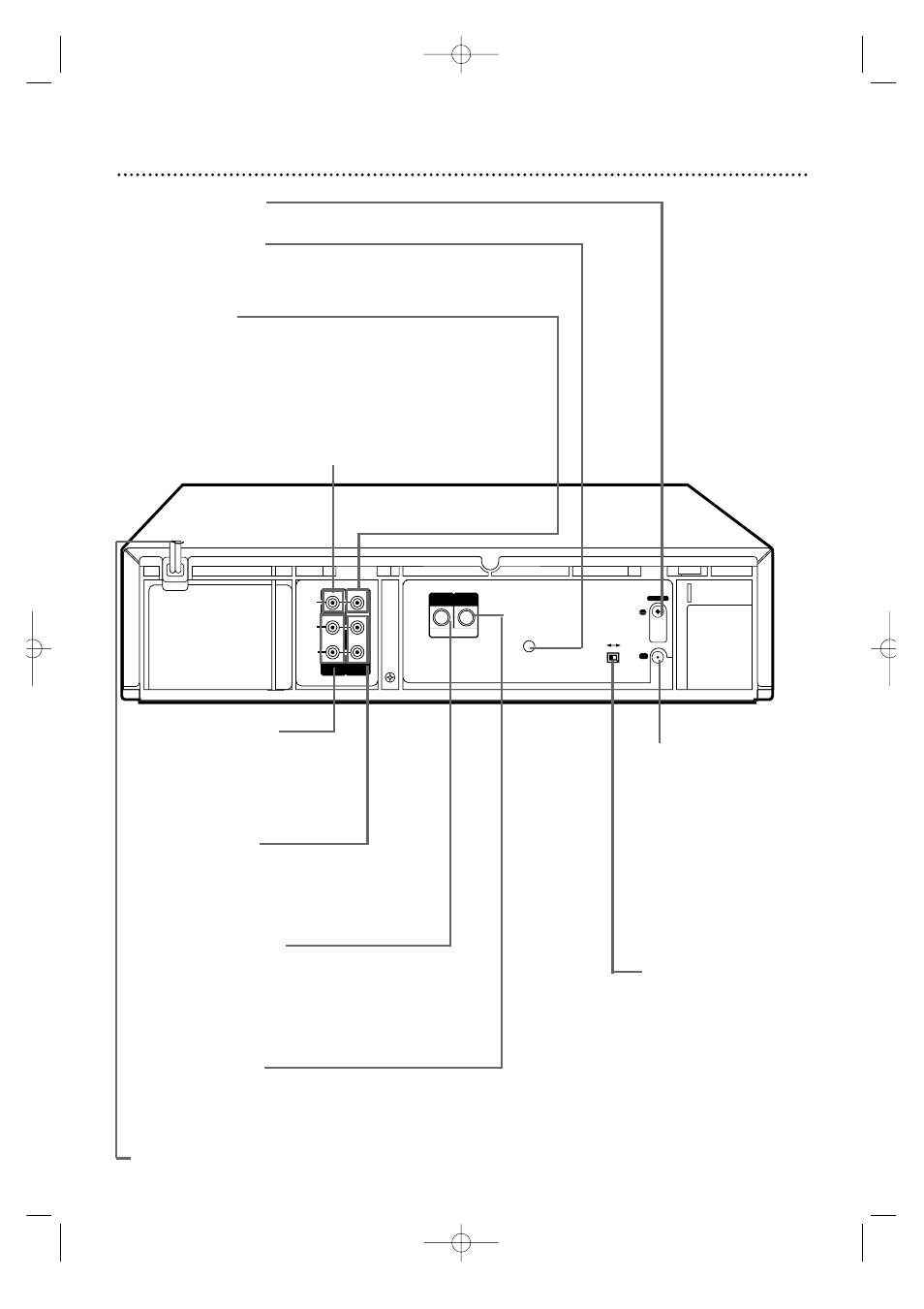 Rear panel 23 | Marantz MV5100 User Manual | Page 23 / 82