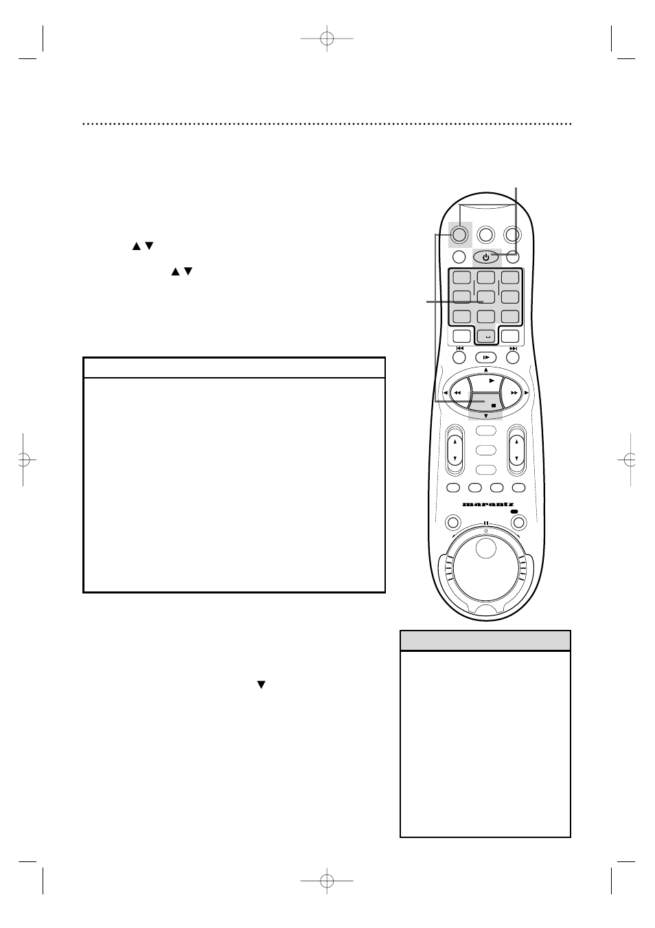 Helpful hints, Cable box/dbs codes | Marantz MV5100 User Manual | Page 28 / 82