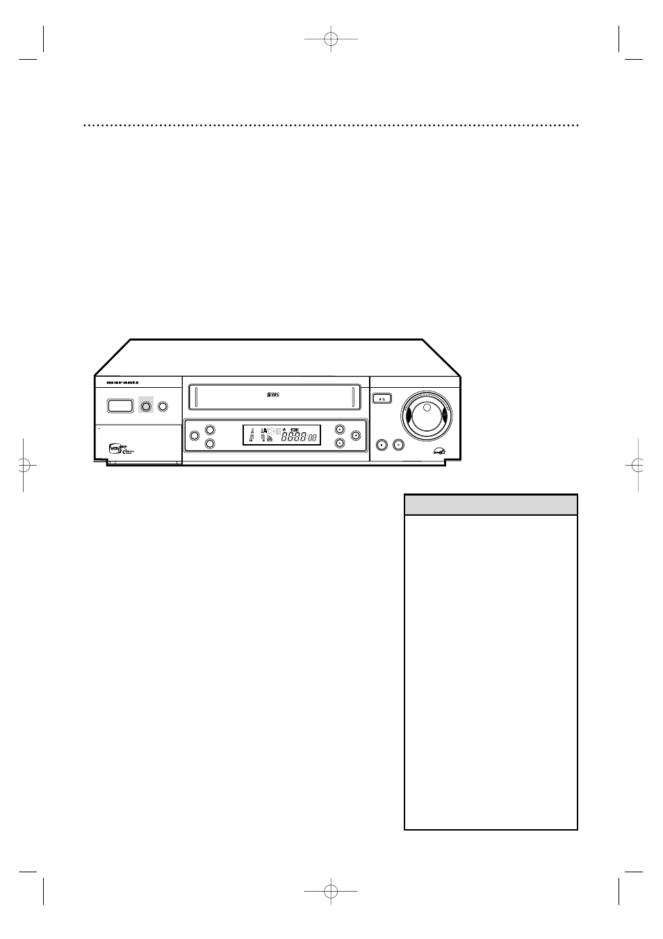 32 s-vhs et, Helpful hints | Marantz MV5100 User Manual | Page 32 / 82