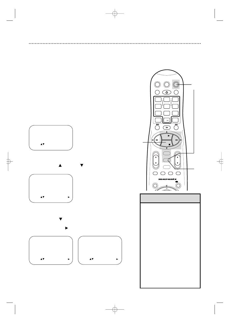 Record link 35, Helpful hints | Marantz MV5100 User Manual | Page 35 / 82