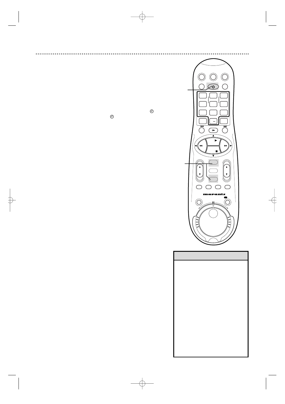 Quick programming (cont’d) 43, Helpful hint | Marantz MV5100 User Manual | Page 43 / 82