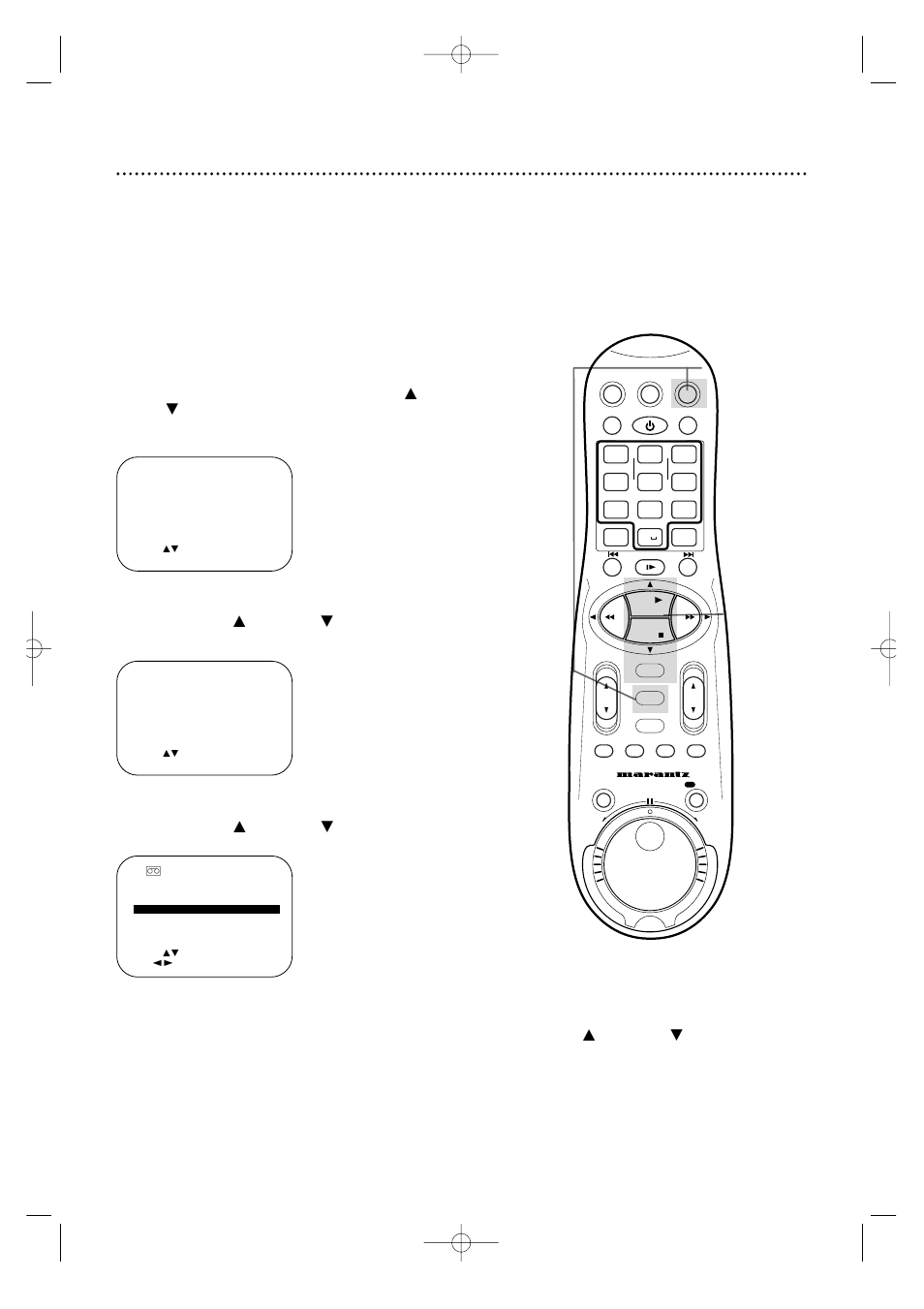 68 tape manager (to find a desired program), Sorting by number | Marantz MV5100 User Manual | Page 68 / 82