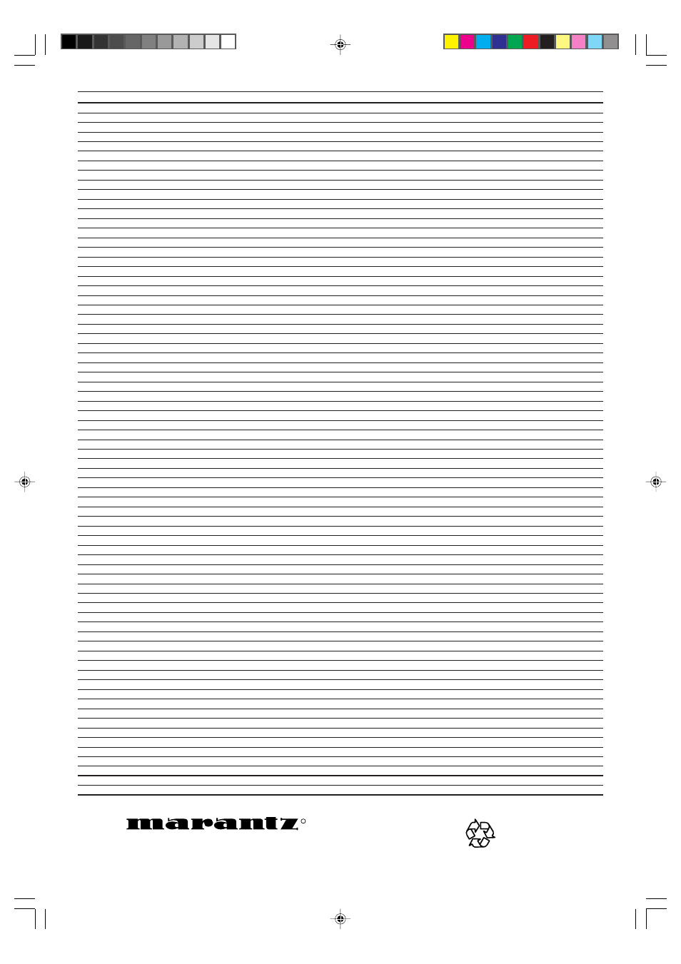 Is a registered trademark | Marantz MV5100 User Manual | Page 82 / 82